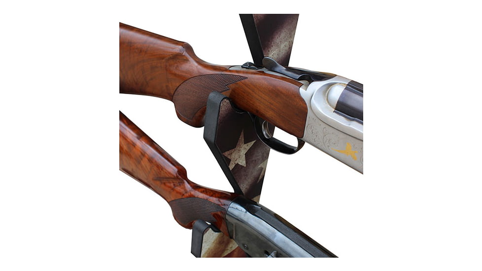 Rush Creek Creations 3 Gun Wall Rack, Americana Flag, 38-4043