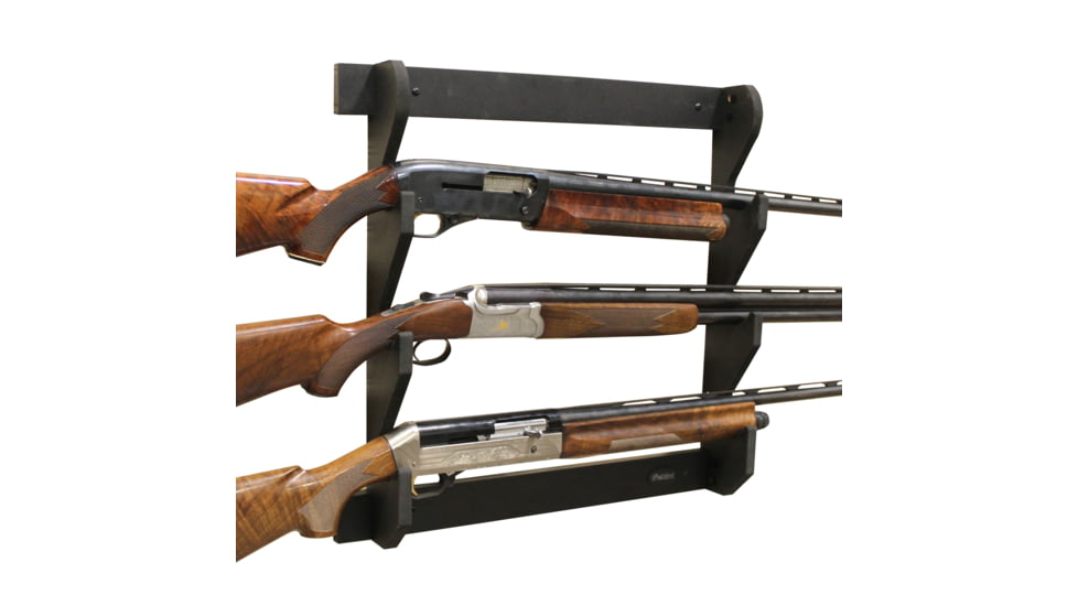 Rush Creek Creations 3 Gun Wall Rack, Black, 38-3039