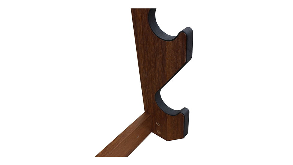 Rush Creek Creations 3 Gun Wall Rack, Dark Walnut, 38-4041