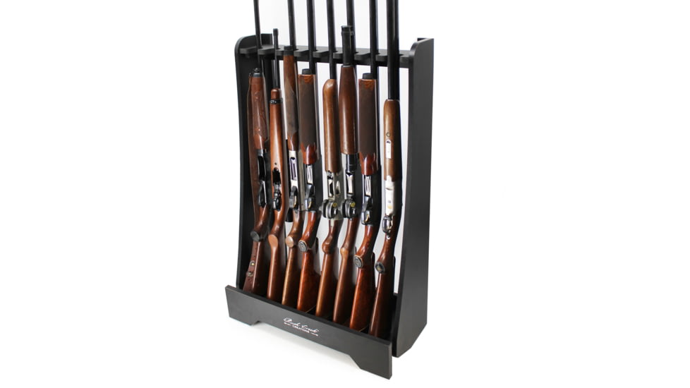 Rush Creek Creations 8 Gun Floor Rack, Black, 38-3059