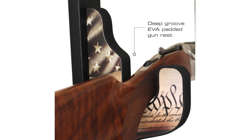Rush Creek Creations Americana Wall Gun Display Hooks, Red/White/ Blue, 10.2 x 1.7 x 6.2, 38-4084