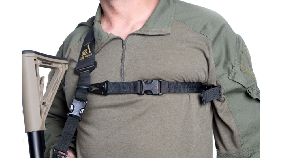 S2Delta C.L.A.S.H. Rifle Sling, Black, MRS2P-USA-BLK-CL