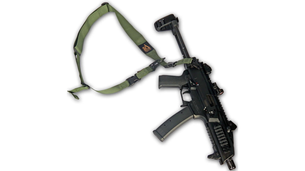 S2Delta C.L.A.S.H. Rifle Sling, Green, MRS2P-USA-GRN-SLING-HOOKS