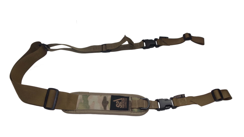S2Delta Padded Pig Tail Rifle Sling, Tan, MRS2P-USA-TAN-PT-P