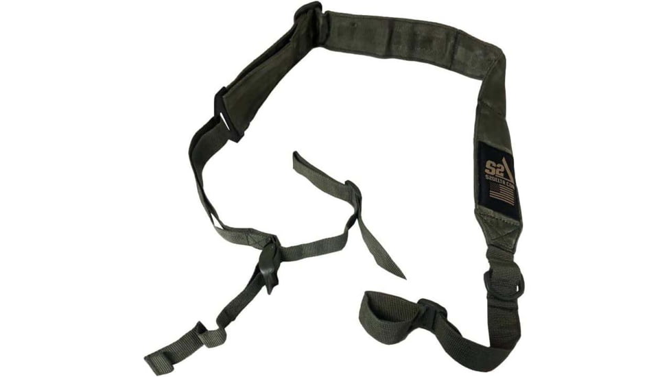 S2Delta Padded Pigtail Sling, Green, PK-SL-GRN