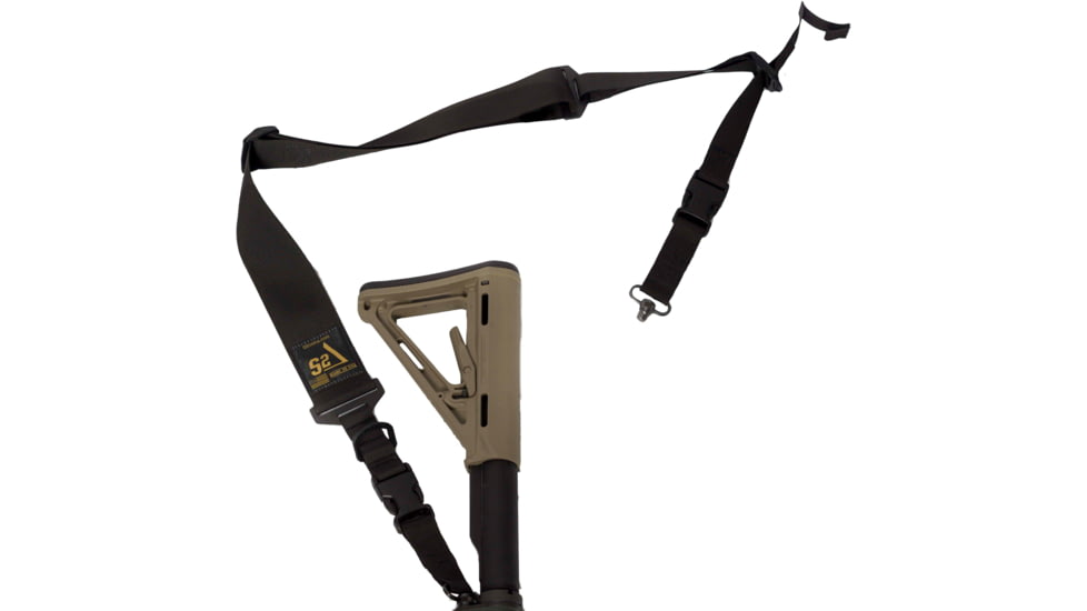 S2Delta Q.D. Rifle Sling, Black, MRS2P-USA-BLK-QD