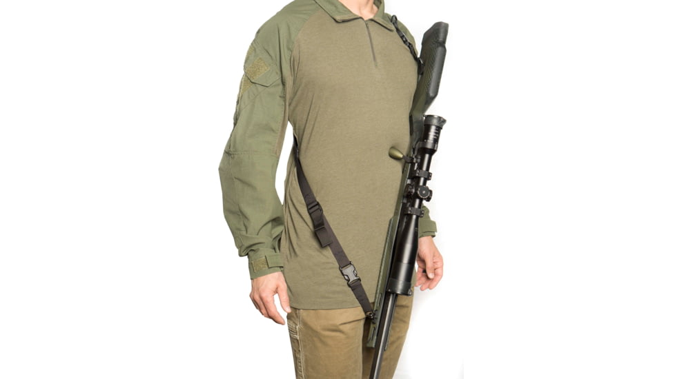 S2Delta Q.D. Rifle Sling, Black, MRS2P-USA-BLK-QD