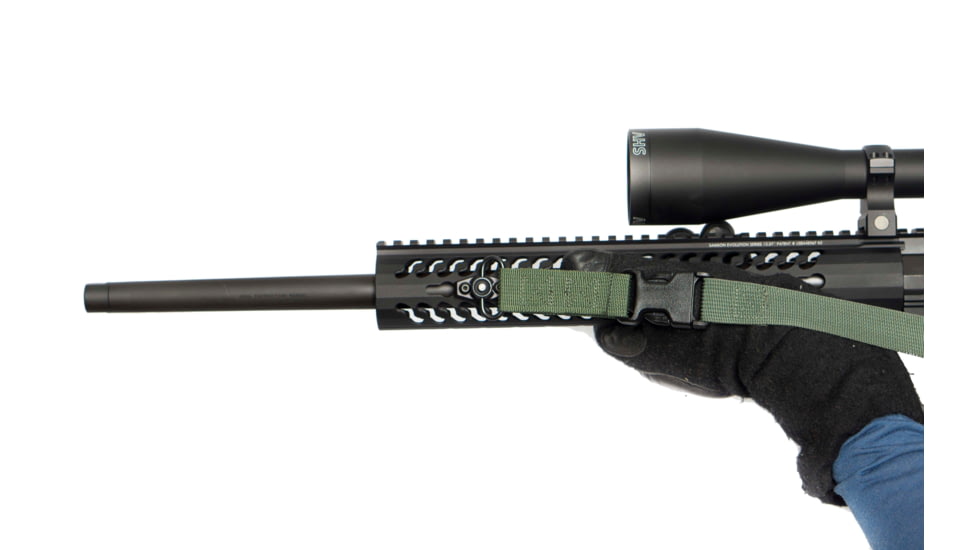 S2Delta Q.D. Rifle Sling, Green, MRS2P-USA-GRN-QD
