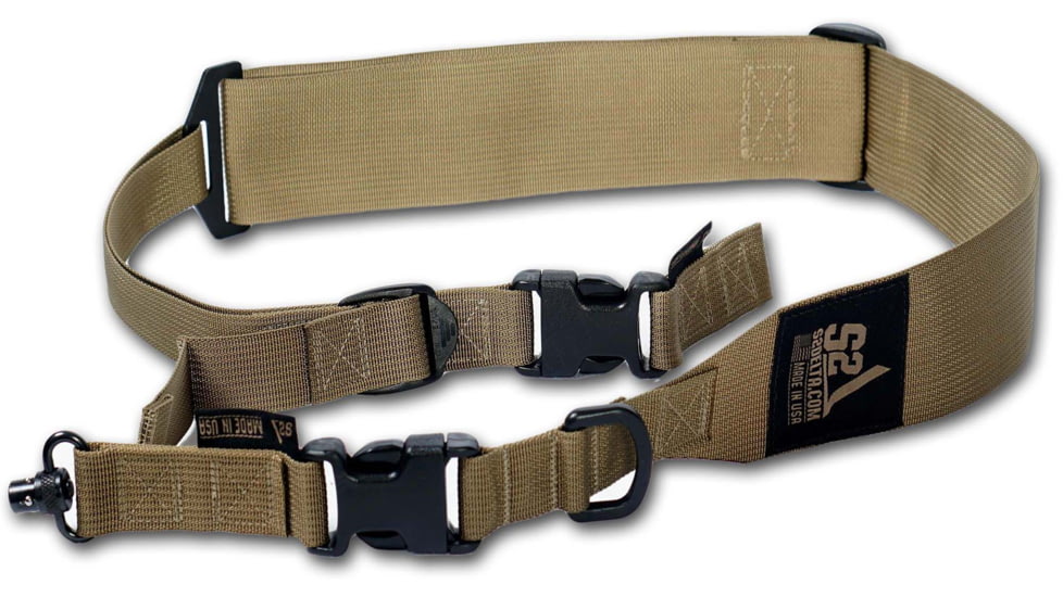S2Delta Q.D. Rifle Sling, Tan, MRS2P-USA-TAN-QD