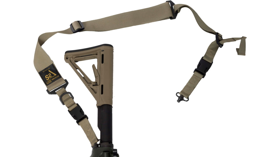 S2Delta Q.D. Rifle Sling, Tan, MRS2P-USA-TAN-QD