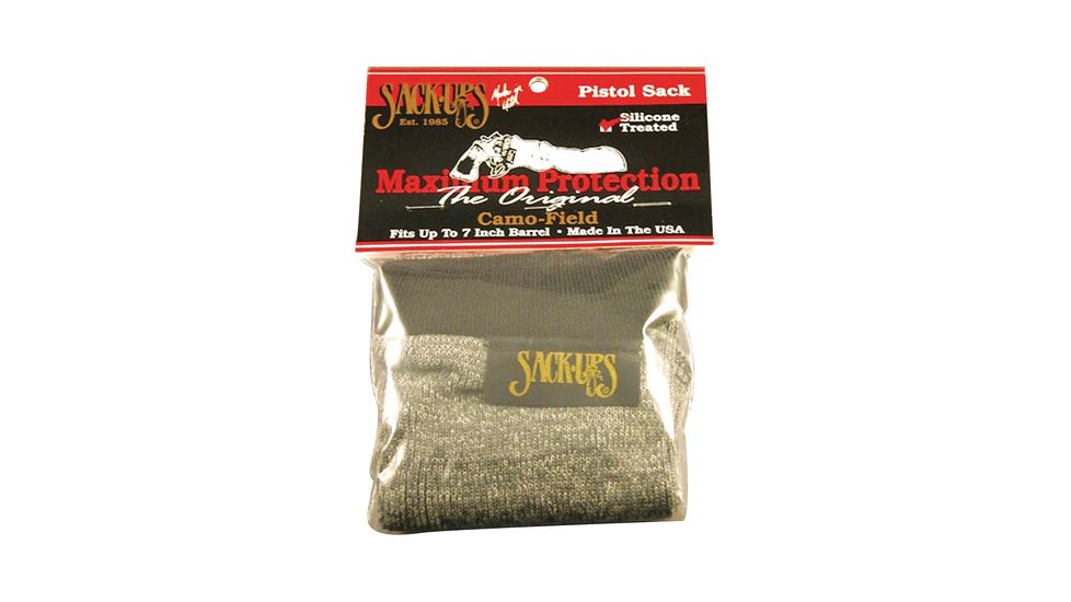 Sack Ups Sack-Ups Pistol Camo Grey 9 Inch