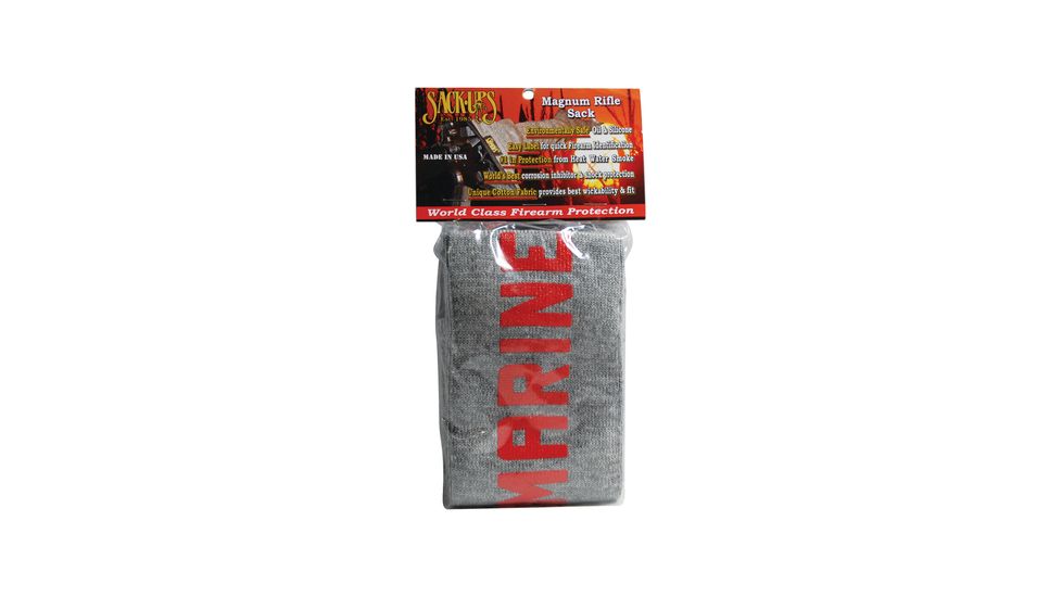 Sack Ups Sack-Ups Rifle/Shotgun Grey With Red MARINES Imprint 40 Inch