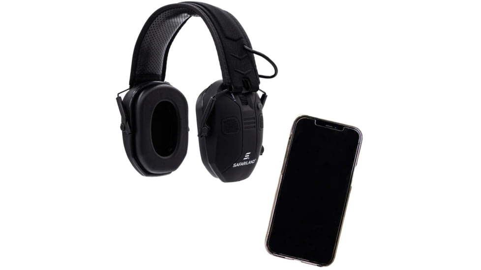 Safariland Pro Impulse Hearing Protection Muff Bluetooth, Black, 1102978