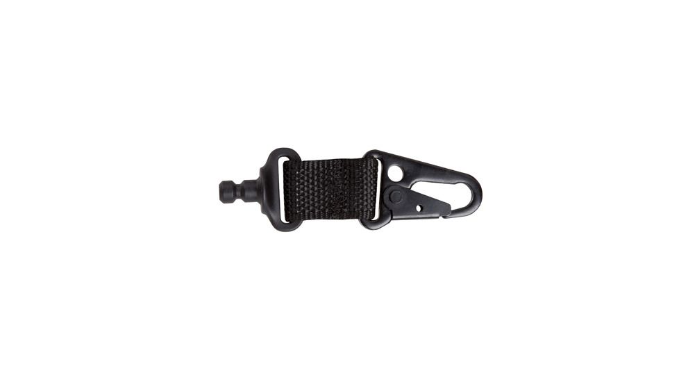 STD SNGLE PT SLING ADAPTER BLK