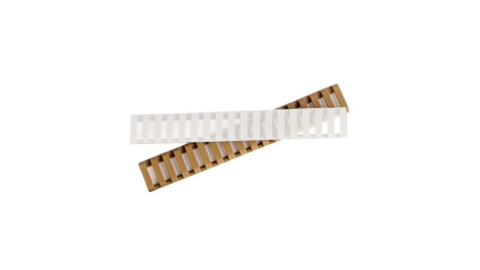 Samson Low Profile Picatinny Rail Cover, Coyote Brown