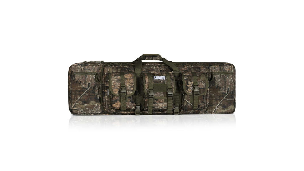 Savior Equipment American Classic Double Rifle Case, Realtree Timber, 41in L x 12in H, RB-4212DG-V1-TMBR