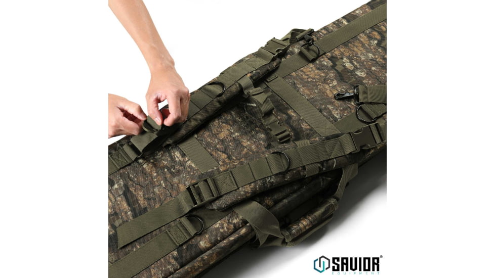 Savior Equipment American Classic Double Rifle Case, Realtree Timber, 54in L x 12in H, RB-5512DG-V1-TMBR