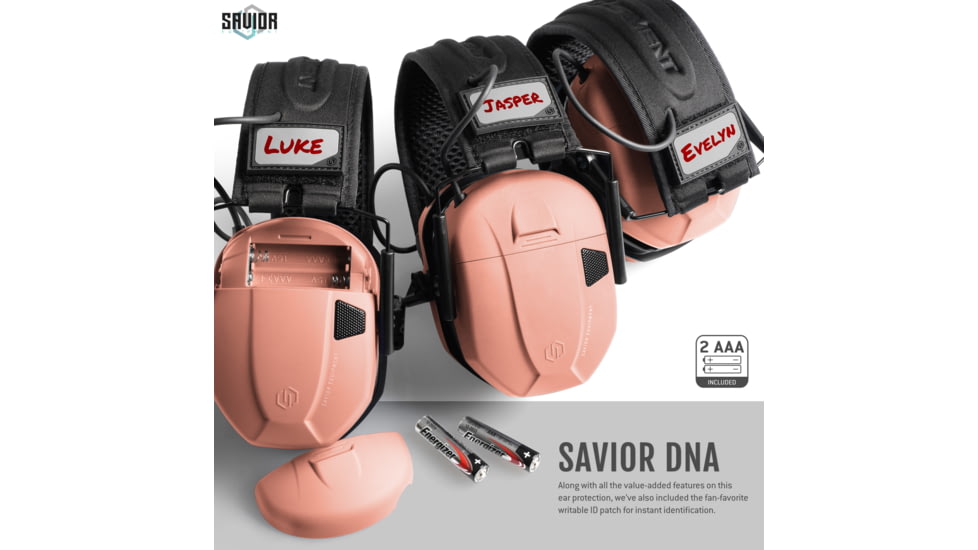 Savior Equipment Apollo Electronic Sound Suppressor, Peach, Collapsed: 5.5 x 5.5 x 4, EM-APOLLO-CH