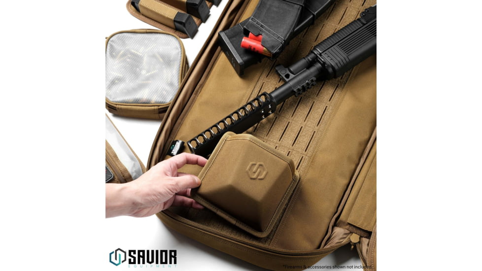 Savior Equipment Hook Backing Muzzle Cover, Velcro, Dark FDE, SP-TNS-MUZLG-TN