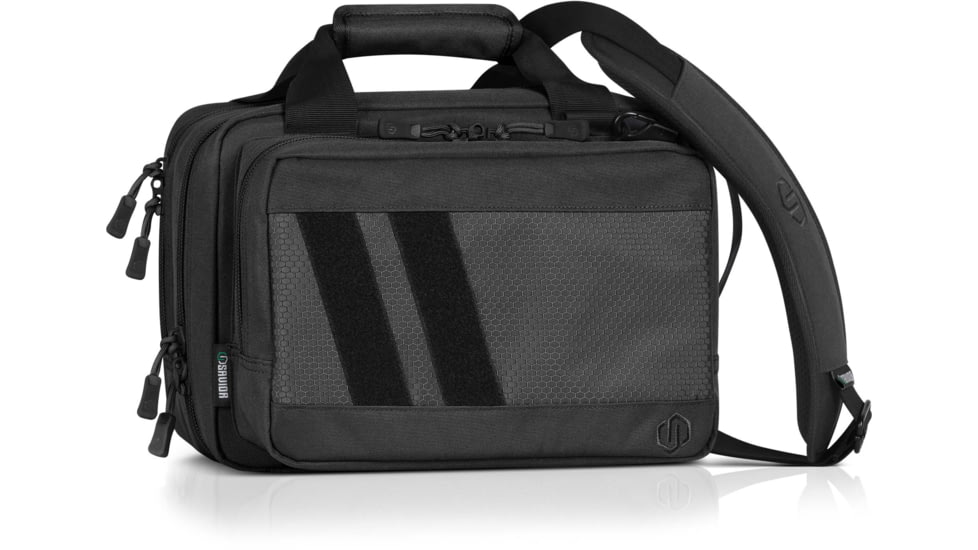Savior Equipment Specialist Pistol Mni Range Bag, Black, 13in L x 9inH  x 8in W, RA-DGSPWS-MINI-BK