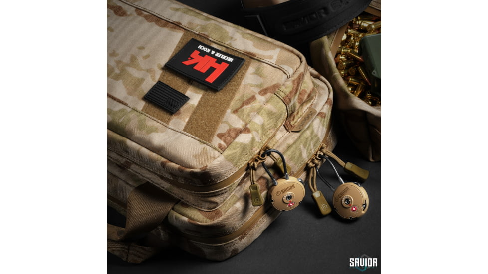 Savior Equipment Multicam Specialist Pistol Case, Multicam Arid, 12.5in L x 8.5in H x 2.5in W, HC-DGSPORT-WS-MCID