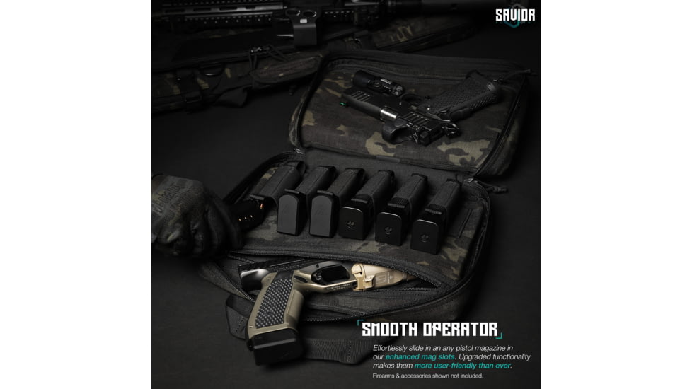 Savior Equipment MULTICAM Specialist Pistol Case, Multicam Black, HC-DGSPORT-WS-MCB