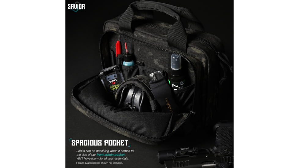 Savior Equipment MULTICAM Specialist Pistol Case, Multicam Black, HC-DGSPORT-WS-MCB