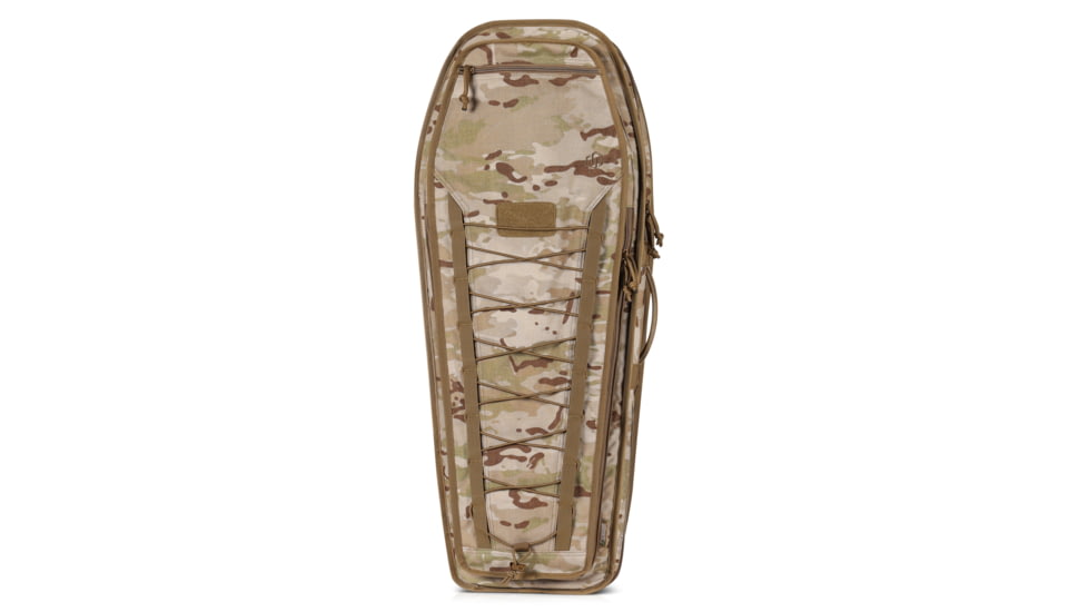 Savior Equipment Multicam T.G.B Coffin Covert Single Rifle Case, Multicam Arid, 30in H x 13in L x 3in W, RB-COVERT30-SS-MCID