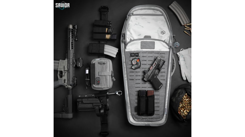 Savior Equipment MULTICAM T.G.B Coffin Covert Single Rifle Case, 34in, Multicam Alpine, RB-COVERT34-SS-MCAL