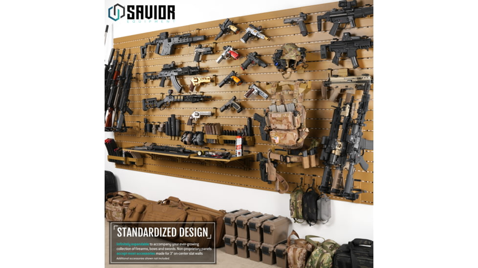 Savior Equipment Wall Rack System Attachments Rifle Hooks