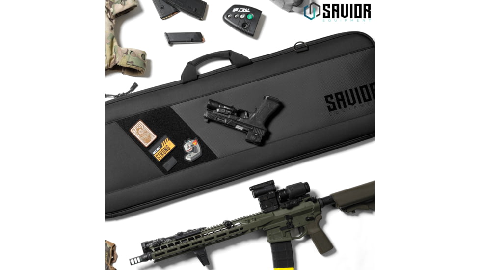 Savior Equipment Specialist 36in Single Rifle Case, Black, 36 x 14.5 x 1, RB-SG36-WS-BK