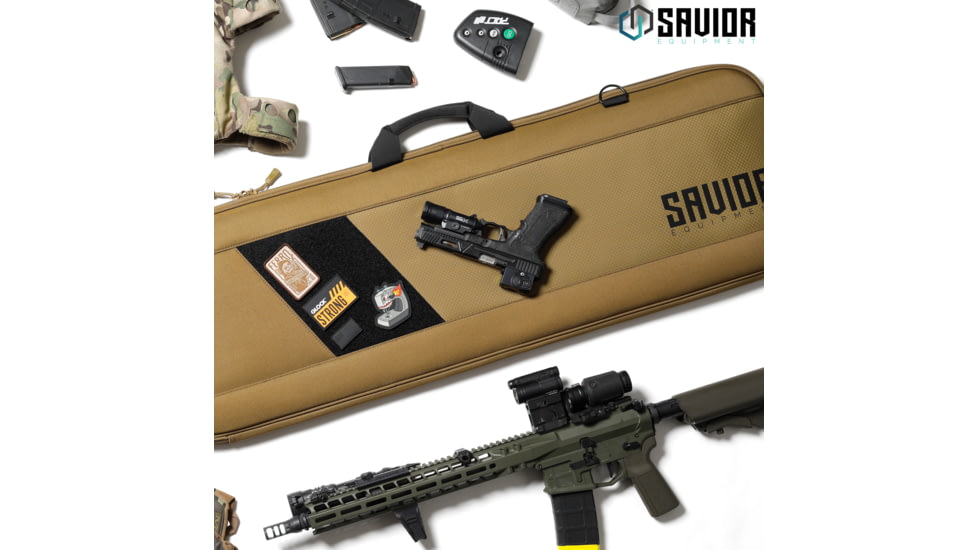 Savior Equipment Specialist 36in Single Rifle Case, Dark FDE, 36 x 14.5 x 1, RB-SG36-WS-TN