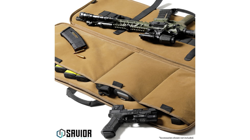 Savior Equipment Specialist 36in Single Rifle Case, Dark FDE, 36 x 14.5 x 1, RB-SG36-WS-TN