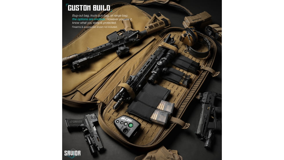 Savior Equipment Specialist Covert Single Rifle Case, 34in, Dark FDE, RB-SGSPORT34-WS-TN