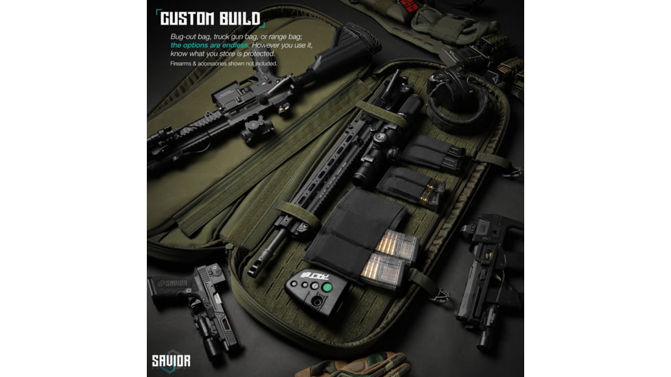 Savior Equipment Specialist Covert Single Rifle Case, 34in, OD Green, RB-SGSPORT34-WS-OG