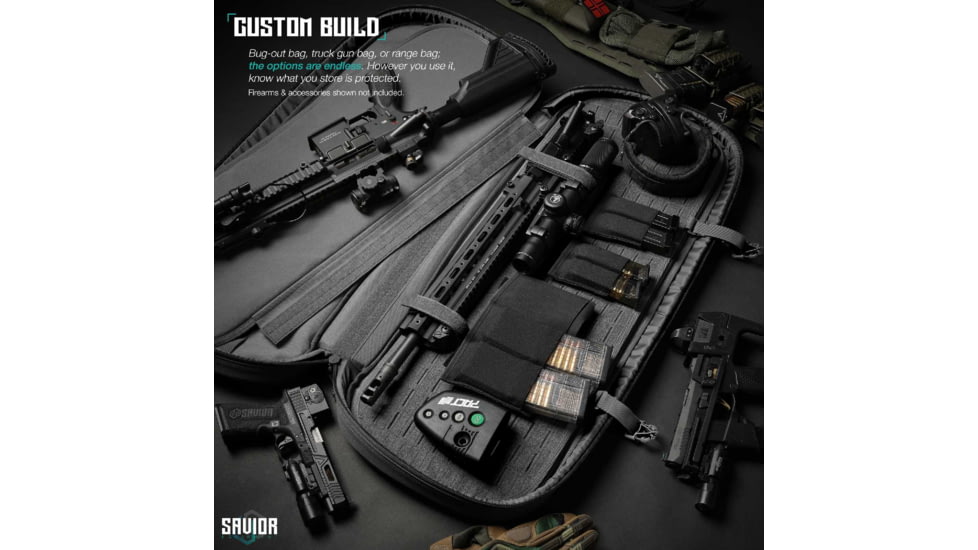 Savior Equipment Specialist Covert Single Rifle Case, Grey, 33in H x 12.5in L x 3in W, RB-SGSPORT34-WS-GS