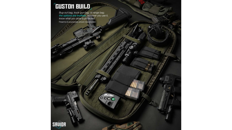 Savior Equipment Specialist Covert Single Rifle Case, OD Green, RB-SGSPORT38-WS-OG