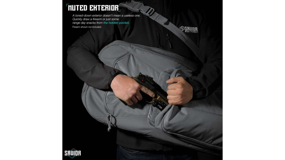 Savior Equipment Specialist Covert Single Rifle Case, SW Gray, RB-SGSPORT38-WS-GS