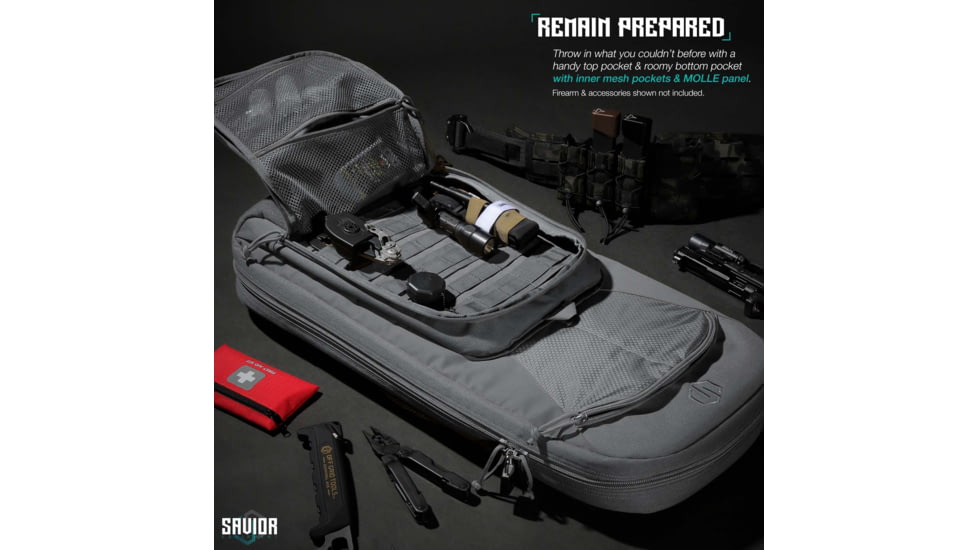 Savior Equipment Specialist Covert Single Rifle Case, SW Gray, RB-SGSPORT38-WS-GS