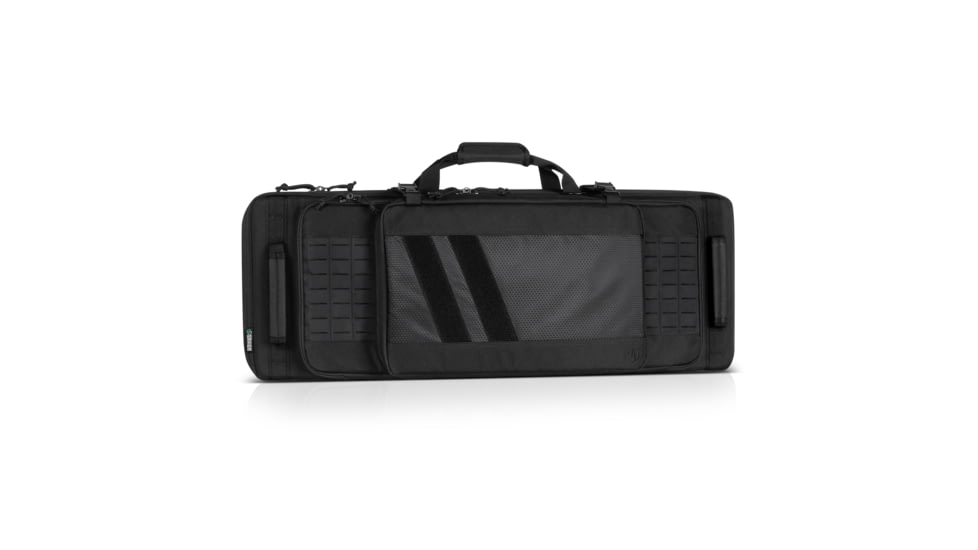 Savior Equipment Specialist Double Rifle Case, Black, 35in L x 13in H, RB-3613DG-WS-BK