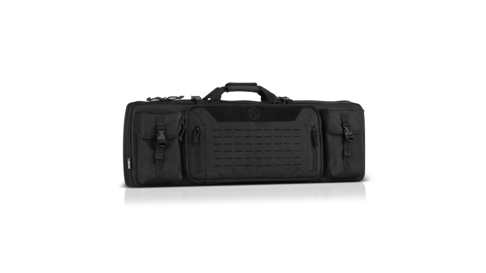 Savior Equipment Urban Warfare Double Rifle Case, Black, 35in L x 12in H, RB-3612DG-VER2-BK