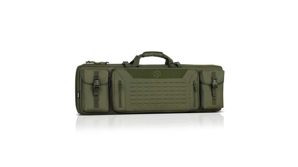 Savior Equipment Urban Warfare Double Rifle Case, OD Green, 35in L x 12in H, RB-3612DG-VER2-OG
