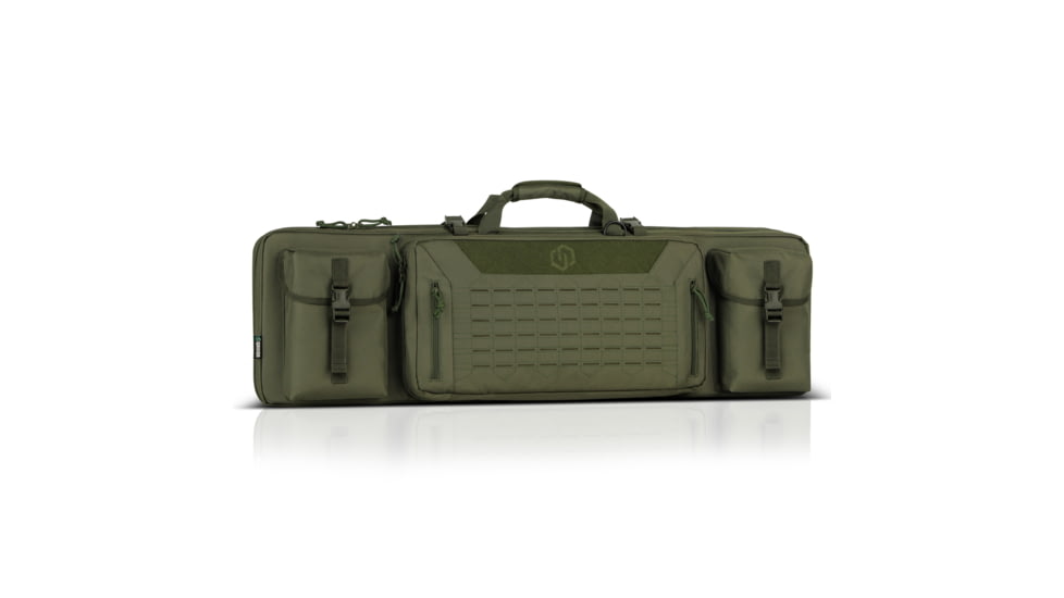 Savior Equipment Urban Warfare Double Rifle Case, OD Green, 41in L x 12in H, RB-4212DG-VER2-OG