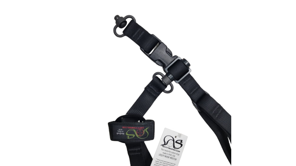 Savvy Sniper QUAD Sling, Quick Detach, Black, QUADQDB