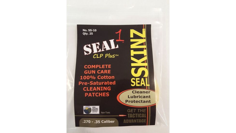 SEAL 1 Borecleaning Patches .270 - .35 25 Pieces per Pack SEASS10