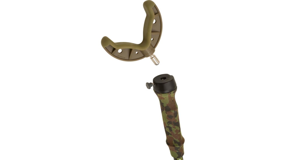Shocker Tom Taker Click-Stix Shooting Stick, Green/Camo, 36 in, 21927