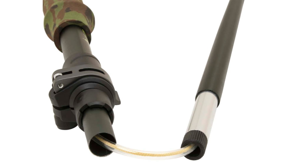 Shocker Tom Taker Click-Stix Shooting Stick, Green/Camo, 36 in, 21927