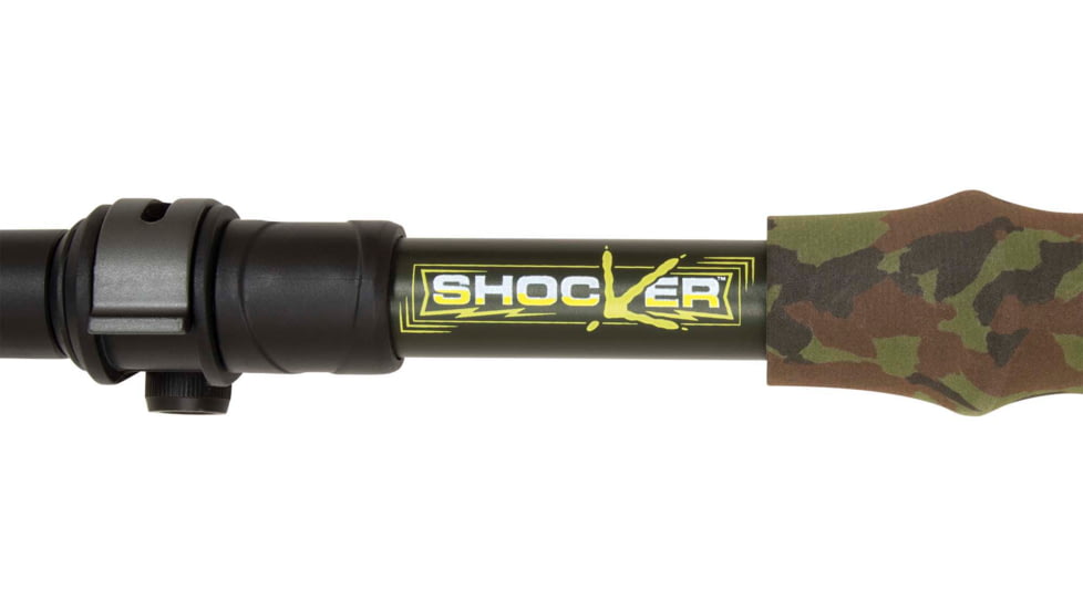Shocker Tom Taker Click-Stix Shooting Stick, Green/Camo, 36 in, 21927