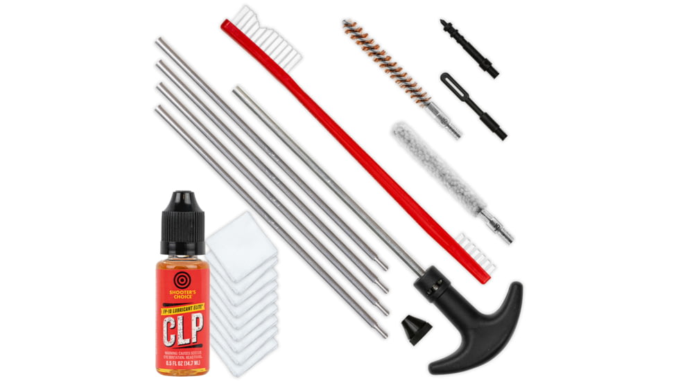 Shooter's Choice 6.5MM Rifle Cleaning Kit, Aluminum, SHF-SRK-65