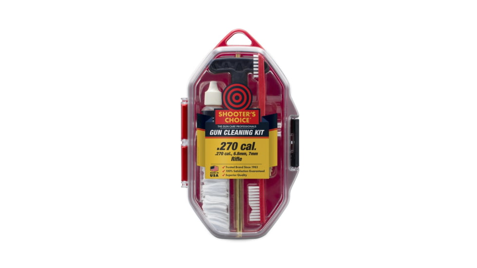 Shooters Choice Rifle Gun Cleaning Kit, .270 Cal, SHF-SRS-270